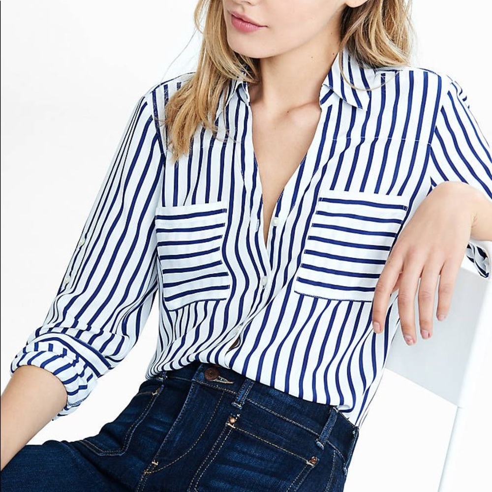 Express Striped Portofino Shirt
